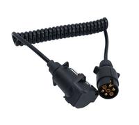 AB Tools Trailer Electrics 1.5M Curly Extension Cable Male To Female For Ifor Williams