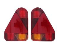 AB Tools Trailer Light AJBA Pair with Radex Connectors Vertical Combination Lamp