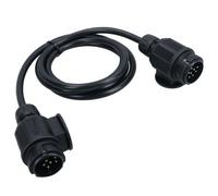 AB Tools Trailer Light Electrics Extension Lead Cable 2 Metres 13 Pin Type 8 Pin Plugs Male
