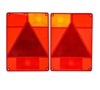 AB Tools Trailer Light Lens Pair Radex Replacement For Ifor Williams Indespension