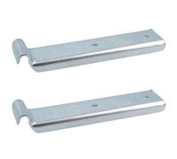 AB Tools Trailer Long Retaining Hook Over Centre Latch 126mm x R3.5 280kg Capacity 2pc