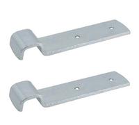 AB Tools Trailer Long Retaining Hook Over Centre Latch 143mm X 35mm 609Kg Capacity 2Pc