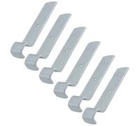 AB Tools Trailer Long Retaining Hook Over Centre Latch 143mm X 35mm 609Kg Capacity 6Pc