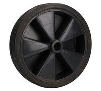 AB Tools Trailer Replacement Jockey Wheel Tyre Solid Rubber 210mm Width 20.5mm Centre