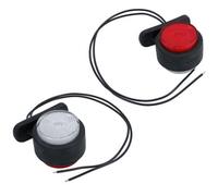 AB Tools Trailer Side Marker Led Light / Lamp Red & White 12V Or 24V Pair Tr168