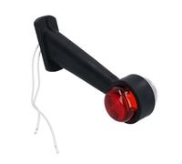 AB Tools Trailer Side Marker With Rubber Base Red & White Front Rear Light / Lamp Tr153