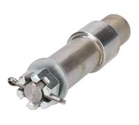 AB Tools Trailer Trolley Stub Axle For 1" Wheel Bearing Hubs With Castle Nut