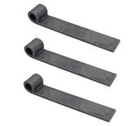 AB Tools Trailer Truck Tailgate Strap Hinge Self Colour 12.5mm Pin Weld On 150mm 3Pc