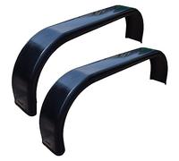 AB Tools Trailer Twin Axle Tandem Mudguard Wing Fender For 13" Wheels 58" x 7" Pair