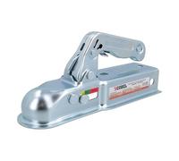 AB Tools Trailer Unbraked Hitch Coupling For 60mm Square Box Pressed Steel Max 800kgs