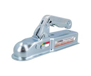 AB Tools Trailer Unbraked Hitch Coupling For 60mm Square Box Pressed Steel Max 800kgs