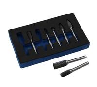 AB Tools Tungsten Carbide Burr Rotary Files Grinder Remover Removal Polishing Porting 7Pc