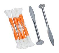 AB Tools Two Footprint Line Pins And Four Braided Nylon Chalk Line Size A 18M