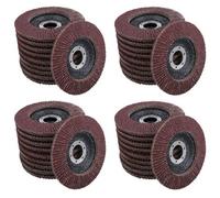 AB Tools Type 29 Premium Flap Grinding Sanding Discs 80 Flaps 60 Grit Coarse 115mm 40Pk