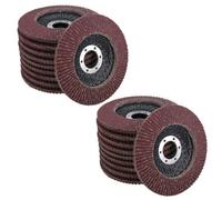 AB Tools Type 29 Premium Flap Grinding Sanding Discs 80 Flaps 80 Grit Medium 115mm 20Pk