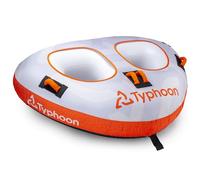 AB Tools Typhoon Towable Tube Inflatable 2 Person 57in x 76in Watersport Boat Duo Surge