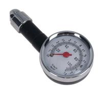 AB Tools Tyre Wheel Pressure Dial Gauge 10 - 100Psi Measure Bike / Car Te018