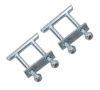 AB Tools Under Floor T Bar Lashing Link Ring Tie Down For Trailers Trucks 2.5 Ton Cap 2Pc