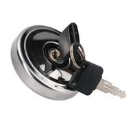 AB Tools Universal Classic Petrol Cap Stainless Steel Lockable Vented Twist Off Filler Cover