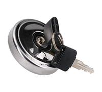AB Tools Universal Classic Petrol Cap Stainless Steel Lockable Vented Twist Off Filler Cover