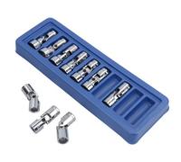 AB Tools Universal Wobble Metric Sockets U J's 10 - 19mm 10Pc Set 3/8" Drive At839