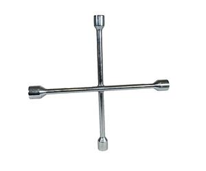 AB Tools-US Pro 4 Way 14" Cross Wheel Brace Nut Wrench Spanner Socket Remover 17-23mm