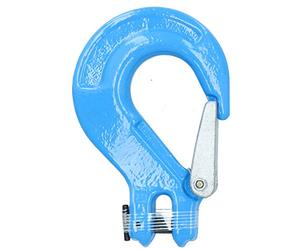 AB Tools-US Pro Clevis Sling Hook Safety Catch Max Lifting Capacity 2 Ton For 8mm Chain