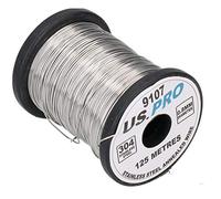 AB Tools-US Pro Stainless Steel Lock Wire Lockwire Twist Safety Wire 0.8mm Approx 125 Metres