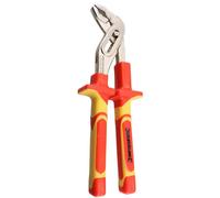 AB Tools Vde Groove Joint Water Pump Pliers Plumbers Pipe Wrench Grips For Hybrid Use