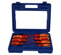 AB Tools Vde Insulated Electricians Electrical Screwdriver Set Pozi And Flat Headed 7Pc