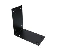 AB Tools Wall Mount Bracket For Post Box Fixing Stand Metal Plate Right Angle L Brace