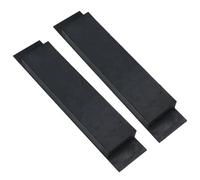 AB Tools Weld On Rubber Tipper Blocks Landing Pads Buffers For Trailers 355 X 75mm 2Pc