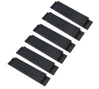 AB Tools Weld On Rubber Tipper Blocks Landing Pads Buffers For Trailers 355 X 75mm 6Pc