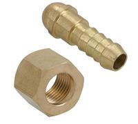 AB Tools Welding Gas Hose Connector 3/8 Hose Tail With 3/8 Bsp Right Handed Thread 1Pc