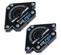 AB Tools Welding Magnet 90lb Switchable On Off Holder Support 3 Angles 2pc