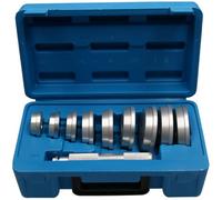 AB Tools Wheel Bearing Race And Seal Driver Set 40mm - 81mm 10Pc Aluminium Kit