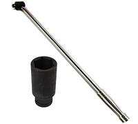 AB Tools Wheel Nut 27mm Socket 1/2" Dr Deep & 24" Power Breaker Bar