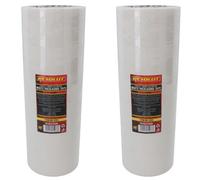 AB Tools White Parcel Packaging Tape 48mm X 68 Metres Per Roll Sealing Heavy Duty 12 Rolls