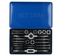 AB Tools Whitworth Tap And Die Set Bsw British Standard 23Pc Rethreading Thread Repair