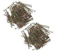 AB Tools Wood Screws Multi Purpose Countersunk Fasteners 5.0 X 100mm Pz2 Screw 200Pc