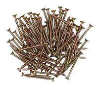 AB Tools Wood Screws Multi Purpose Countersunk Fasteners 5.0 X 60mm Pz2 Screw 100Pc