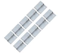 AB Tools Z Panel Clip Wooden Gates Trellis Timber Wood Fence Post Security Bracket 10Pk