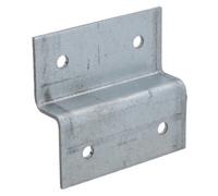 AB Tools Z Panel Clip Wooden Gates Trellis Timber Wood Fence Post Security Bracket