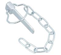 AB Tools Zinc Plated Flat Cotter Spring Ring and Chain