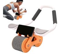 Ab Trainer - Removable Abdominal Exercise Equipment - Portable Training Supplies, Belly Training Roller for Home, Gym