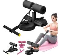 Ab Training Auxiliary Device,2025 New Upgrade Portable Adjustable Sit up Core Exercise Equipment,Double Suction Cups Three Levels of Height,Multi-functional Workout Ab Machine for Home Gym
