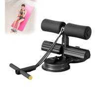 Ab Training Auxiliary Device, Portable Adjustable Sit up Core Exercise Equipment, Double Suction Cups Three Levels of Height, Multi-functional Workout Ab Machine for Home Gym