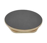 AB Twister - 11.81 Inch | Fitness Rotating Plate Device - Hexagonal Solid Wood Board with EVA Non-Slip Pad 1.8 kg for Abdominal Training at Home and in the Gym