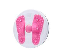 Ab Twister Board, Waist Twister Machine Exercise, Anti-slip Chassis, Silent Rotation, Compact Size, Suitable for Home Fitness(Pink)