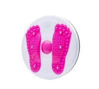 Ab Twister Board, Waist Twister Machine Exercise, Anti-slip Chassis, Silent Rotation, Compact Size, Suitable for Home Fitness(Red)